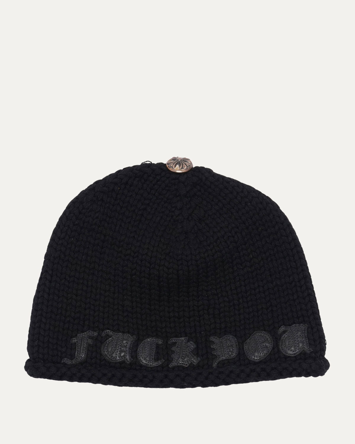 Chrome Hearts Fuck You Patch Beanie – Justin Reed