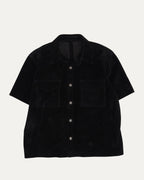 Suede Short Sleeve Shirt
