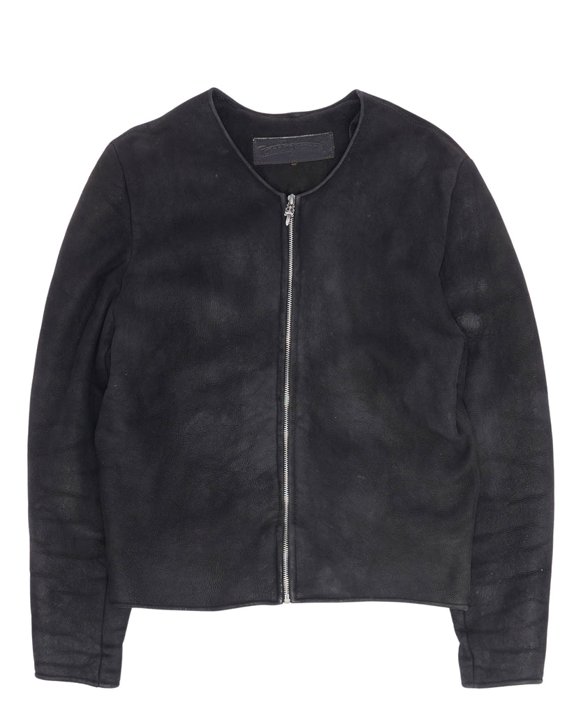 Suede Shearling Jacket