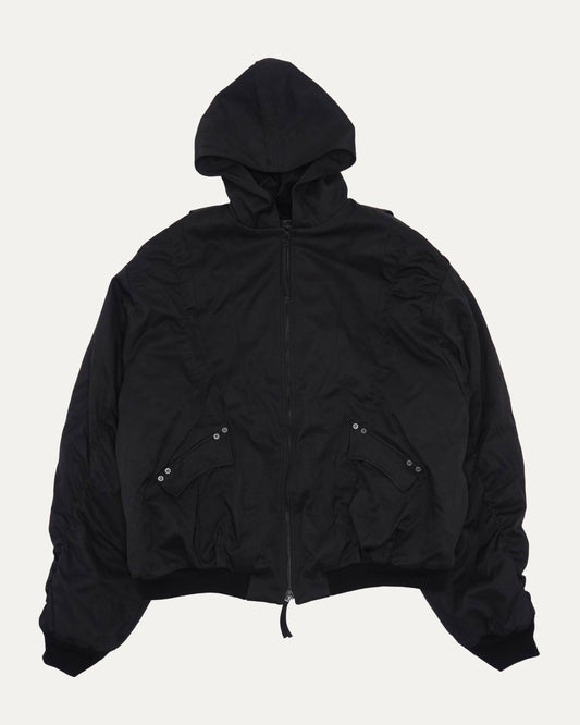 Hooded Mega Bomber Jacket