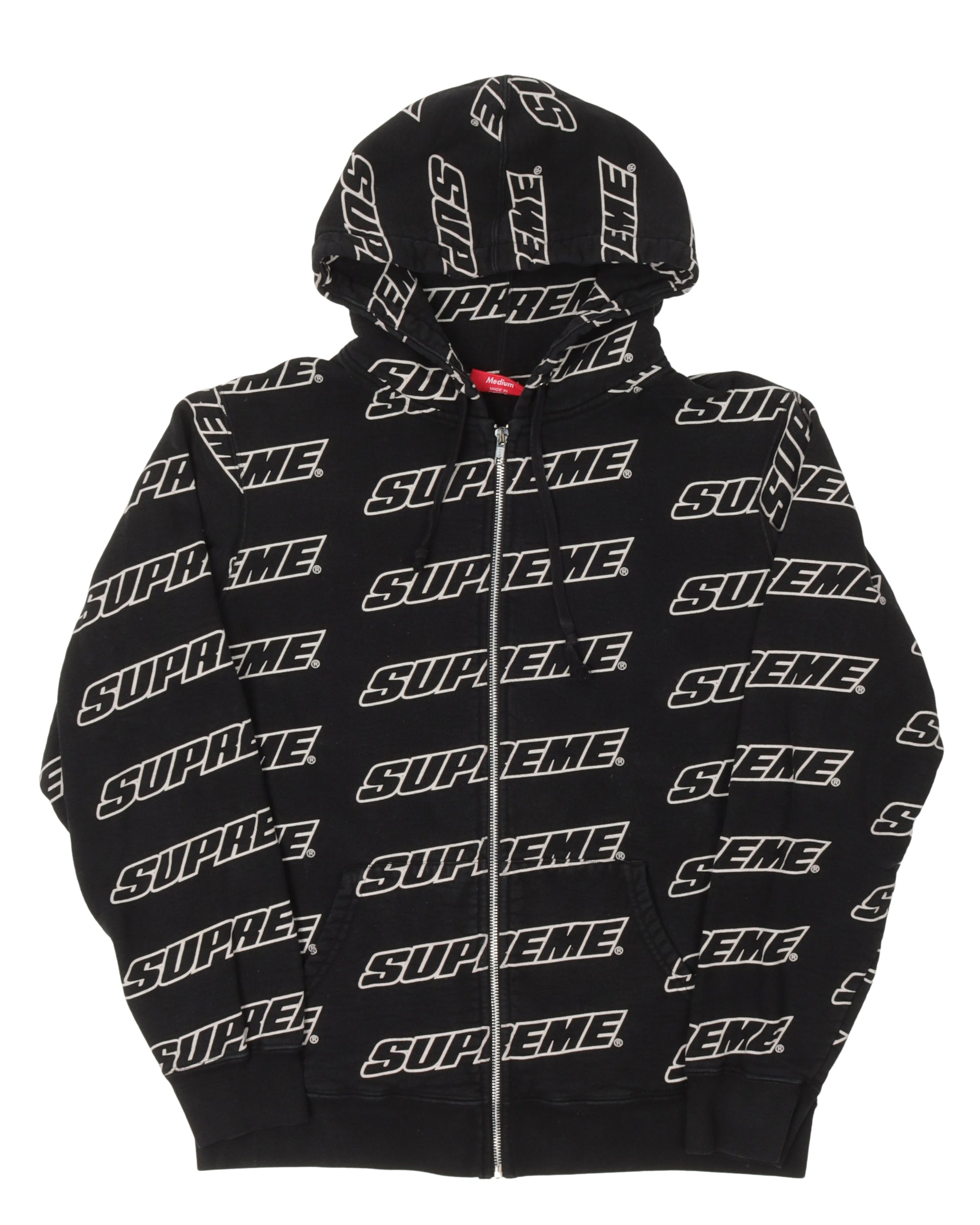 Supreme All Over Print Zip Up Hoodie – Justin Reed