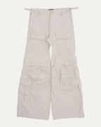 Convertible Flare Cargo Pants