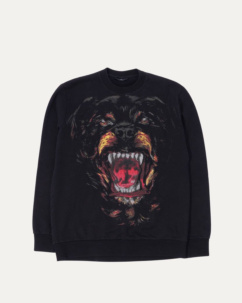 Rottweiler Print Sweatshirt