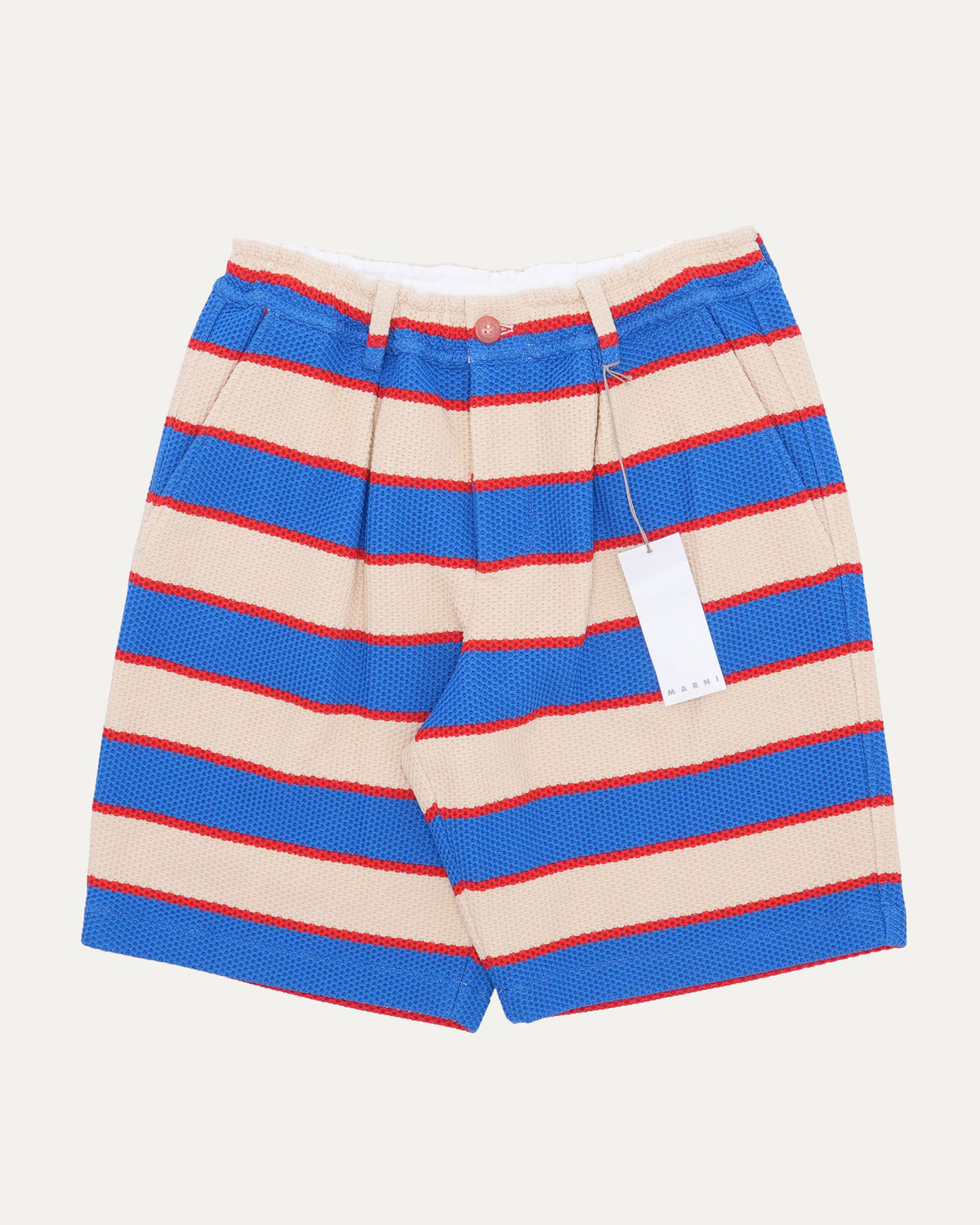 Crochet Striped Shorts