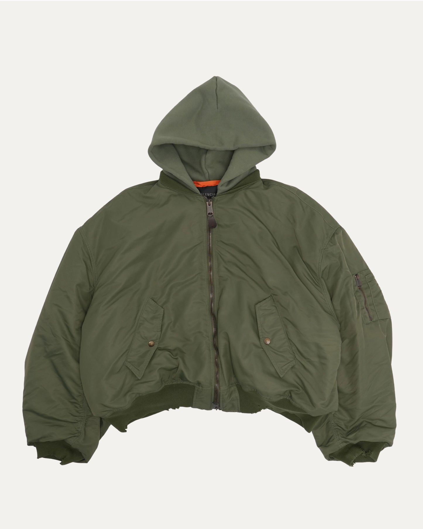 Hooded Bomber Jacket