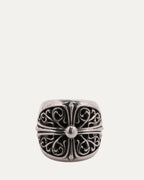 Oval Cross Ring