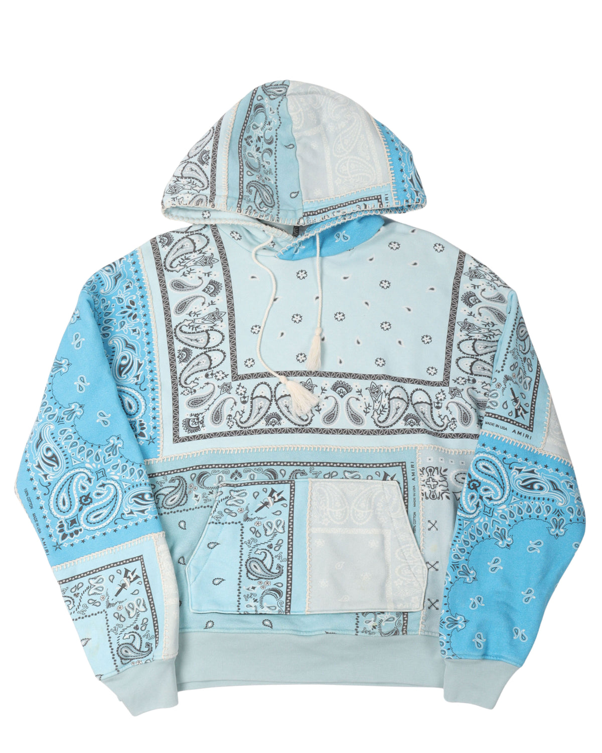Bandana Reconstructed Hoodie