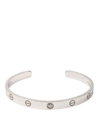 Engraved Diamond Love Bracelet