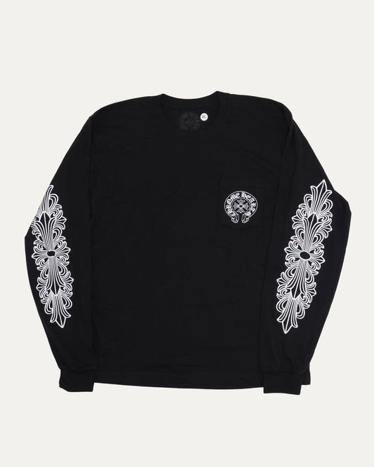 Las Vegas Horseshoe Logo Long Sleeve T-Shirt
