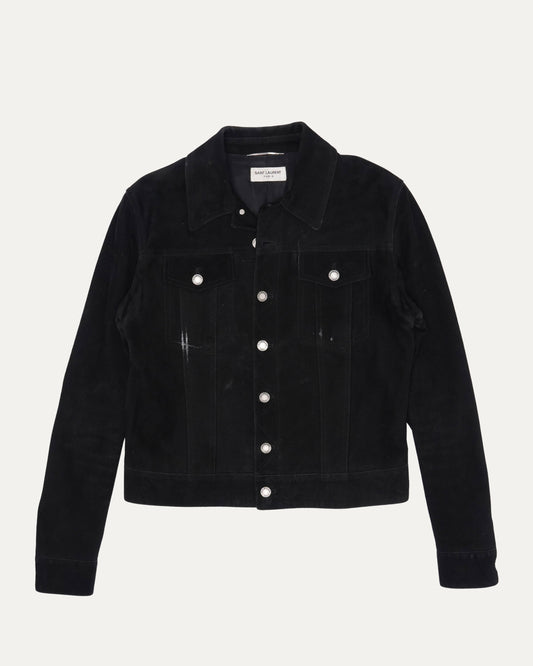 Suede Trucker Jacket