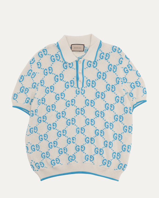 Monogram Knit Polo