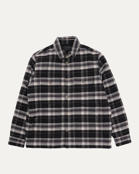 Plaid Mullethead Insulated Shirt Jacket