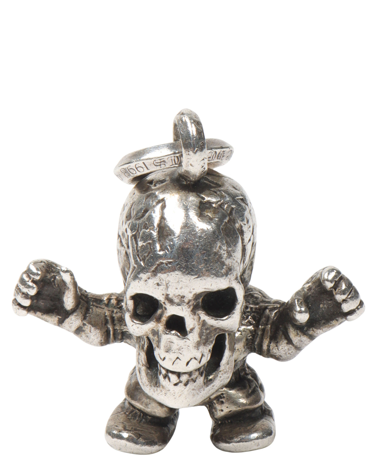 "Harris Teeter" Silver Foti Pendant
