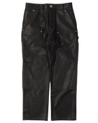 Leather Double Knee Carpenter Pants