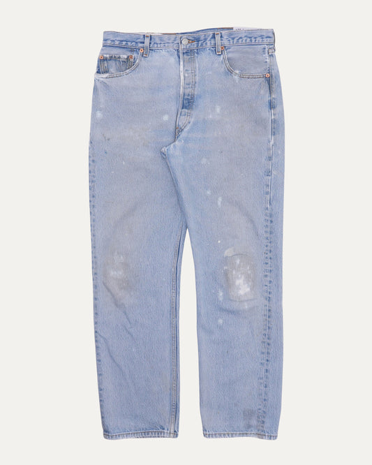Distressed Light Wash Jeans