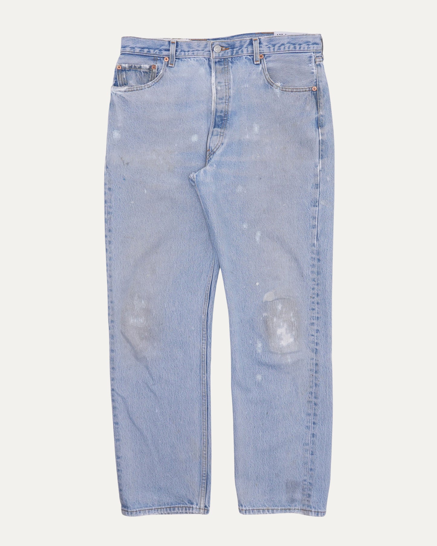 Distressed Light Wash Jeans