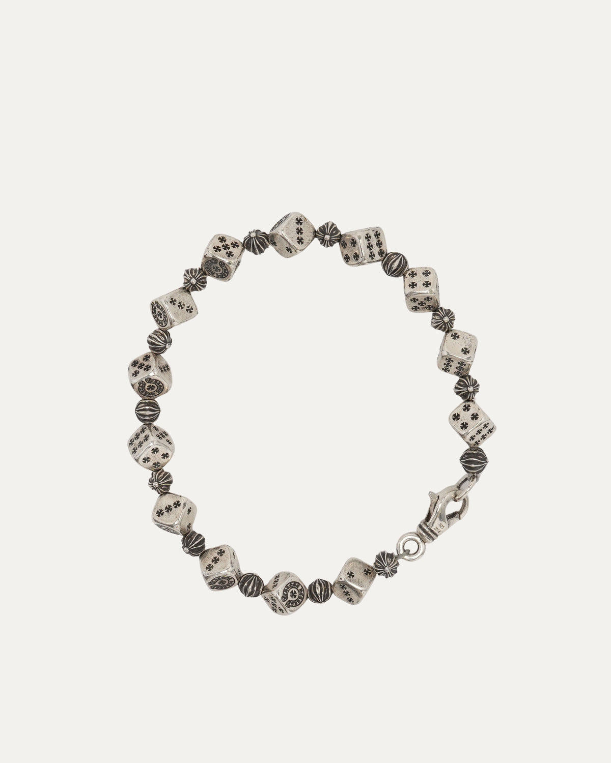 Dice and Plus Ball Bracelet