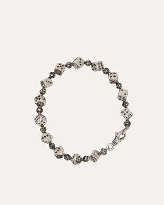 Dice and Plus Ball Bracelet
