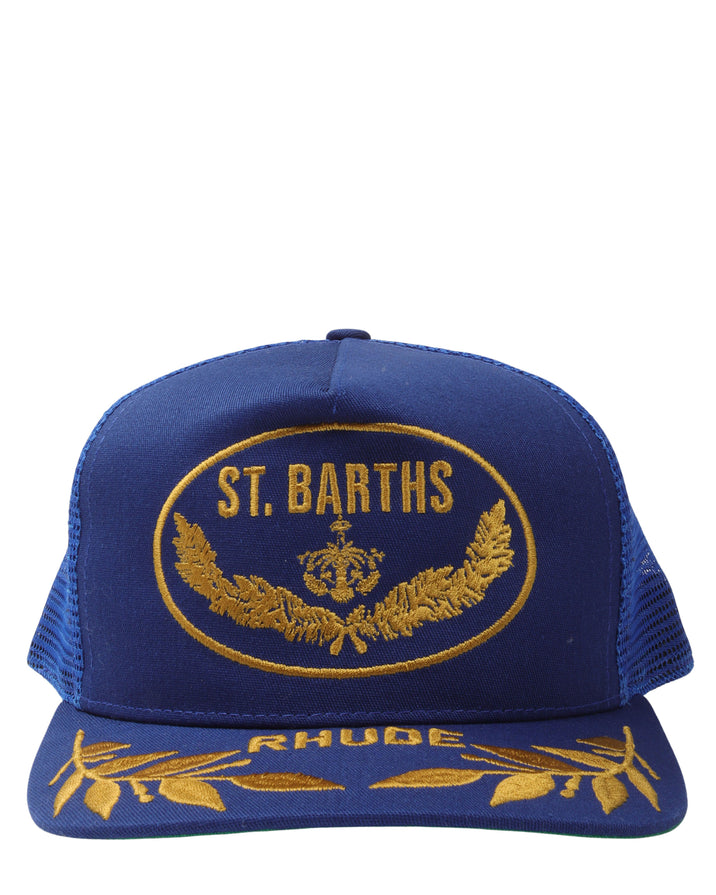 St. Barths Embroidered Trucker Hat