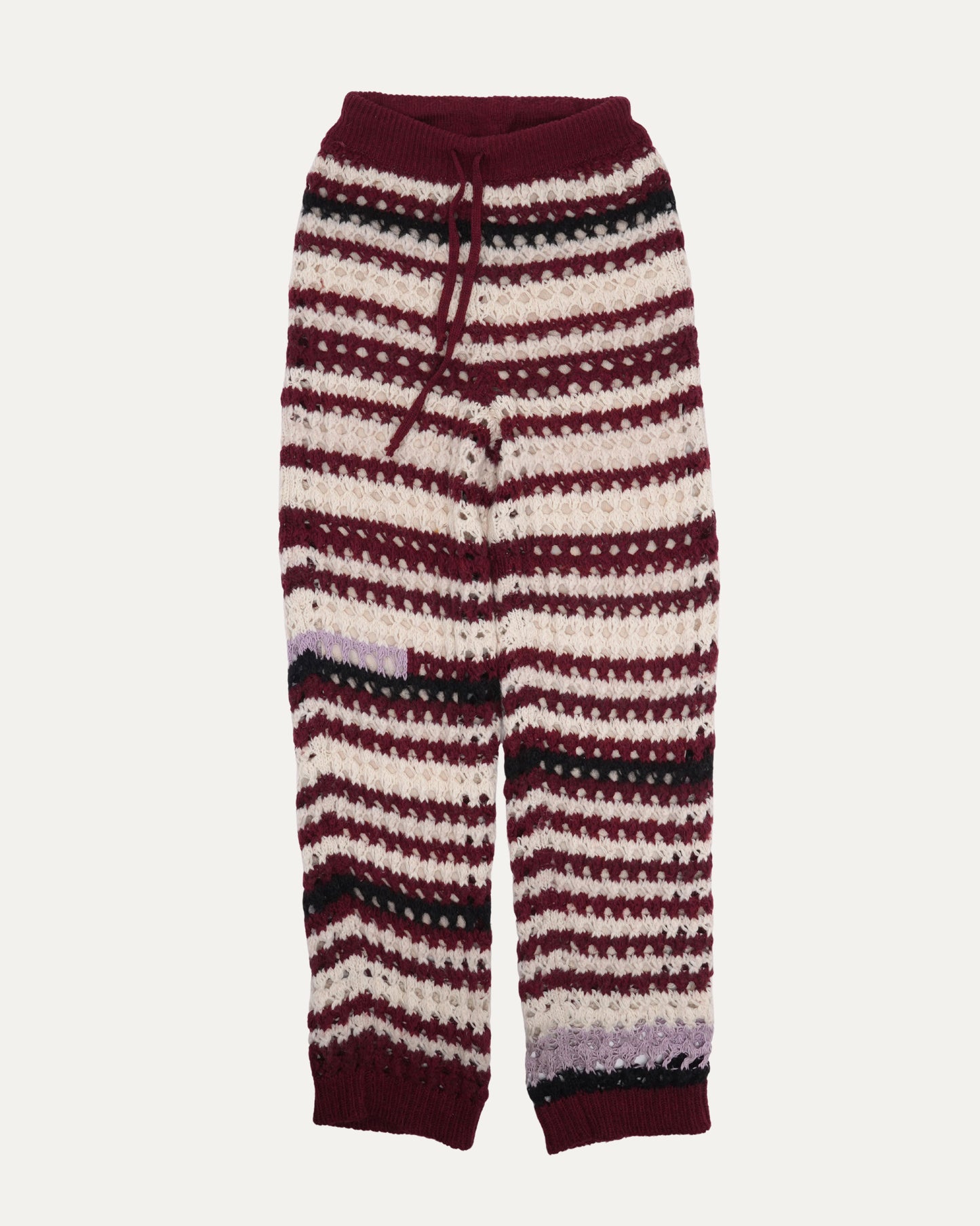 Crochet Knit Sweatpants