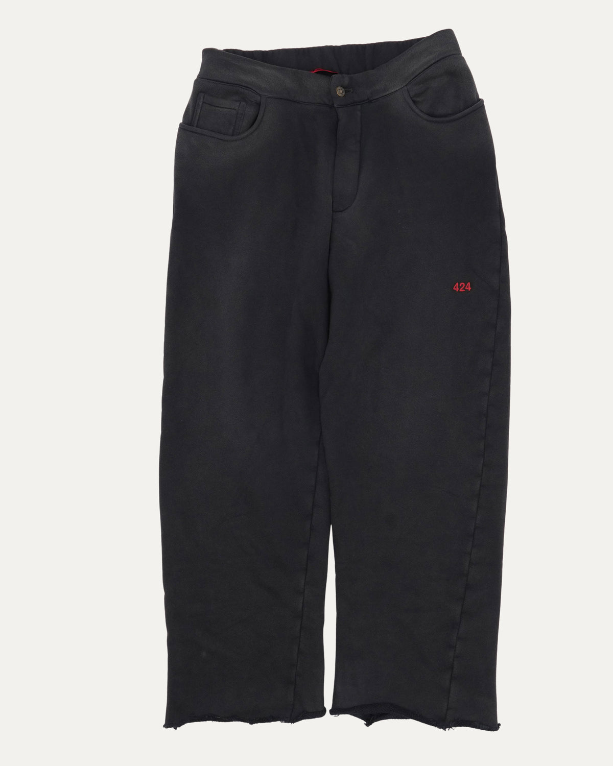 5 Pocket Zipper Fly Sweatpants