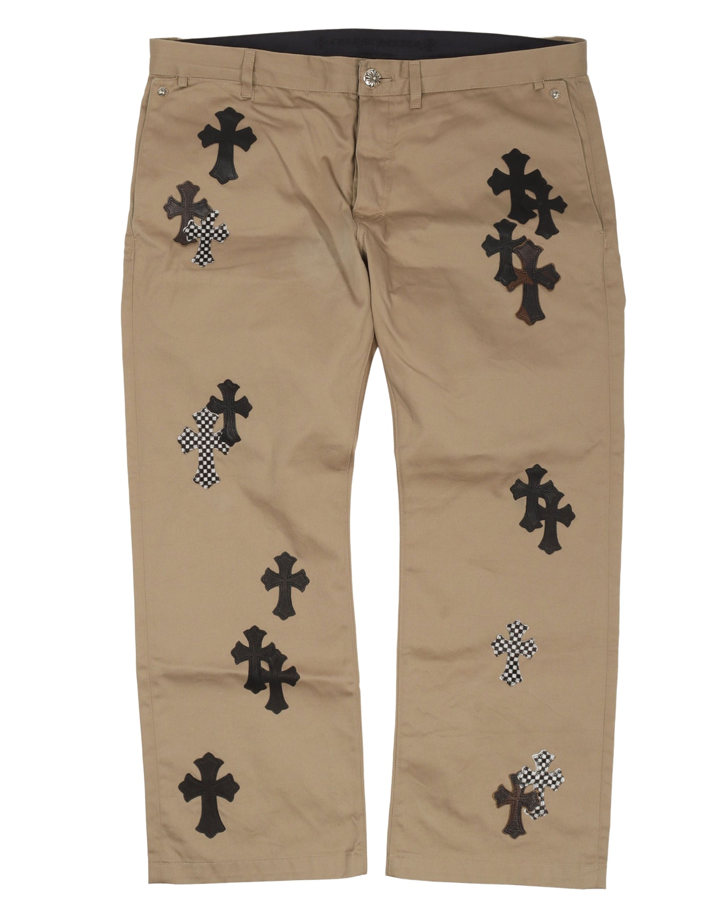 Cross Patch Chino Pants