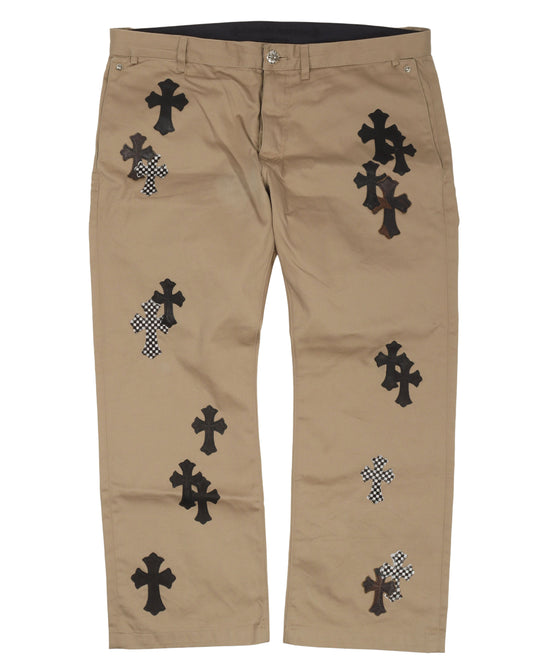 Cross Patch Chino Pants
