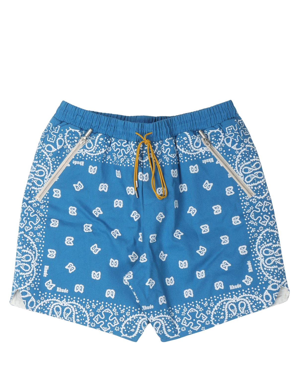 Paisley Print Shorts