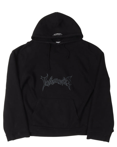 【韓国限定】vetements 16AW metal logo hoodie VETEMENTS ヴェトモン 16AW Metal Logo Hoodie 韓国ポップアップ限定
