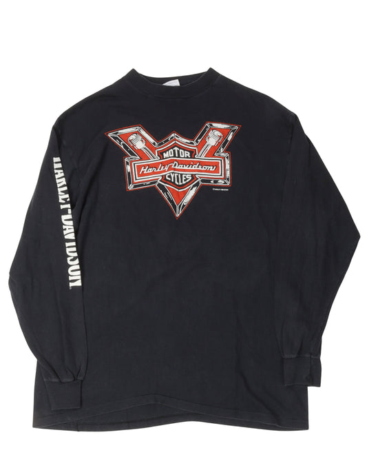 Pete Mink's Harley Davidson Allentown Long Sleeve T-Shirt