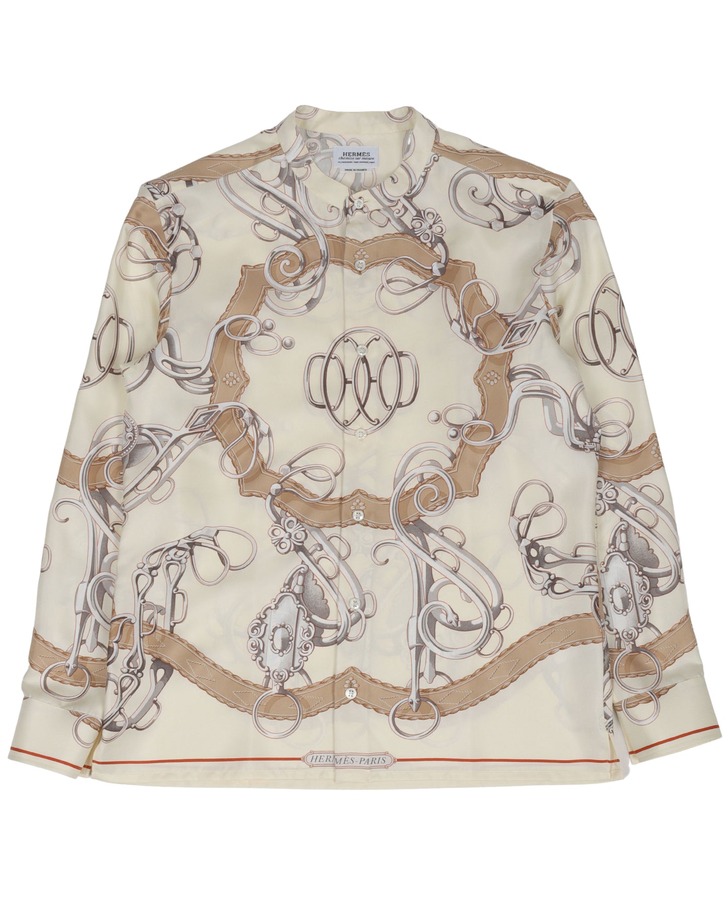 Silk Scarf Shirt