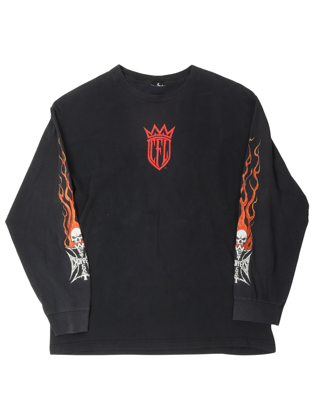 West Coast Choppers CFL Logo Long Sleeve T-Shirt