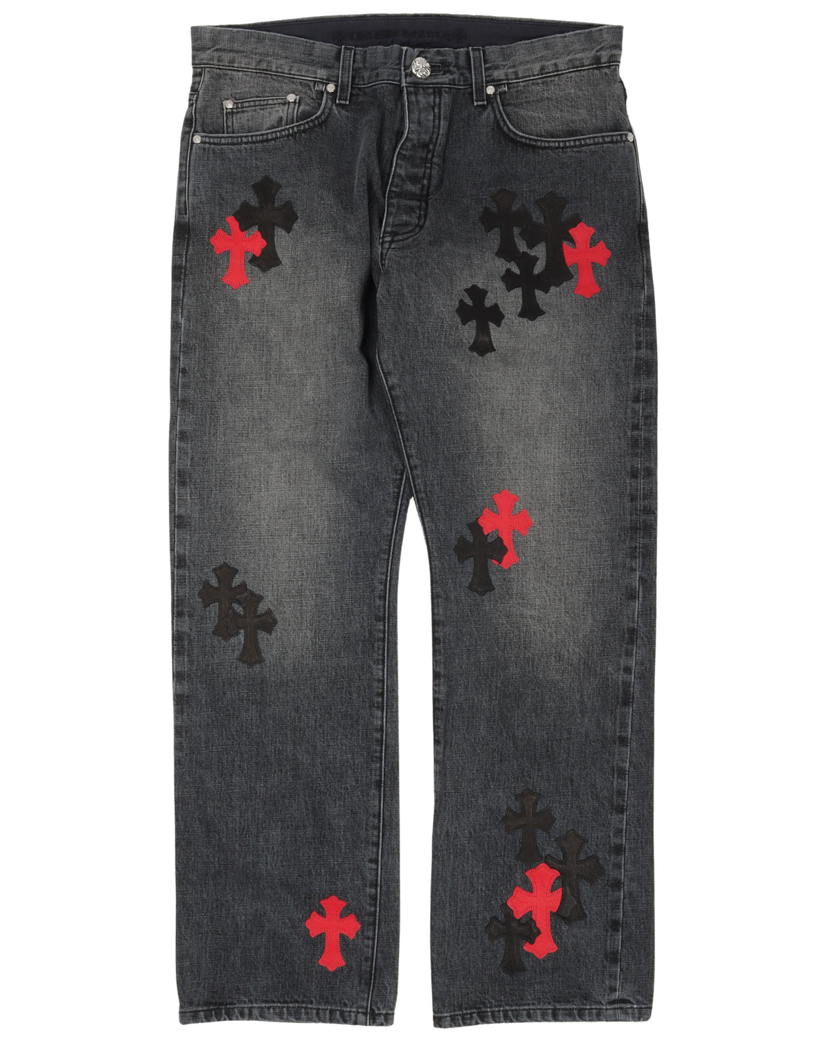 Multi-Cross Fade Jeans