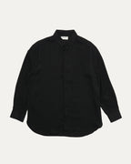 Hidden Placket Silk Blend Shirt