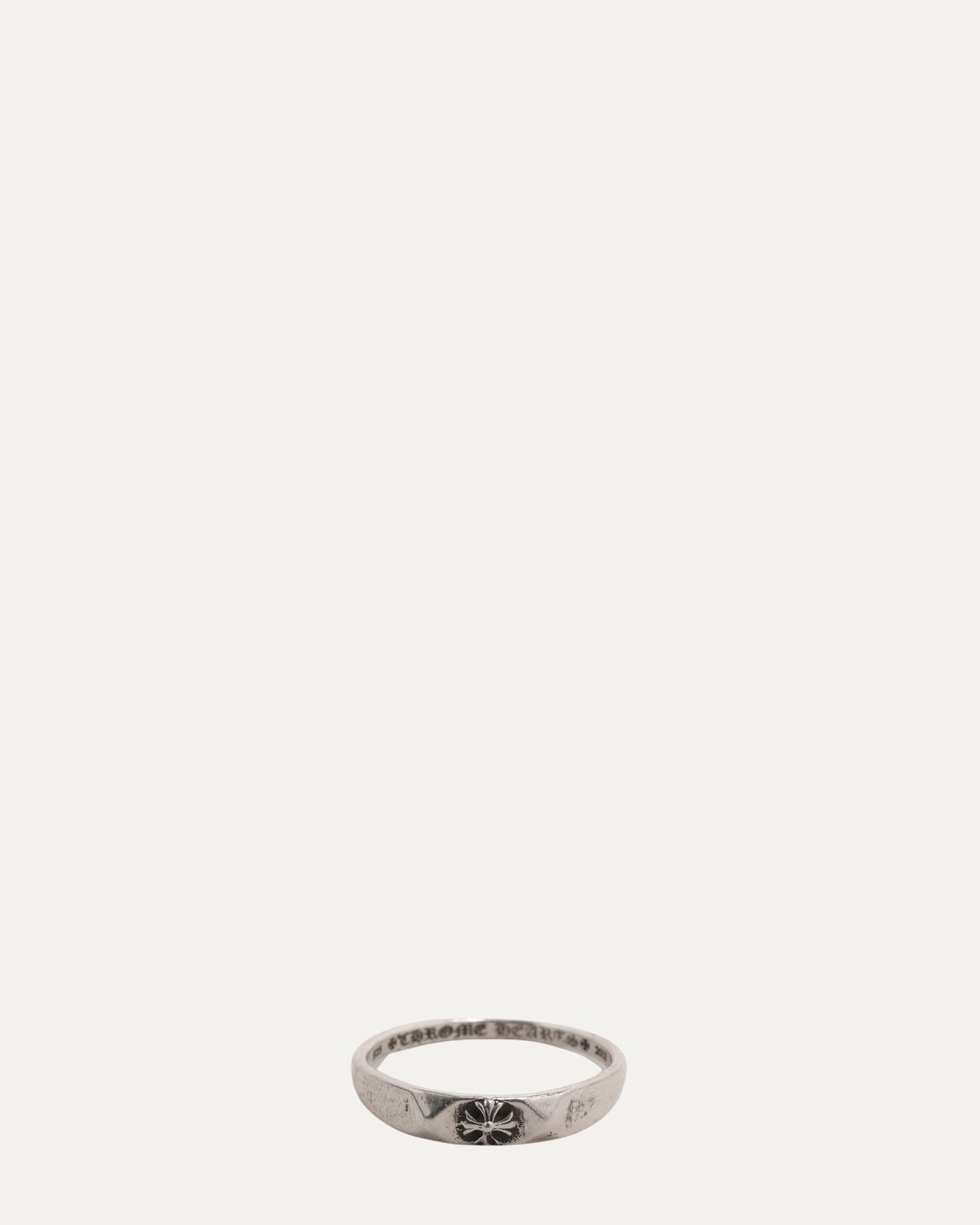 Beveled Plus Cross Ring