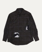 Merino Wool Assemblage Flannel Shirt