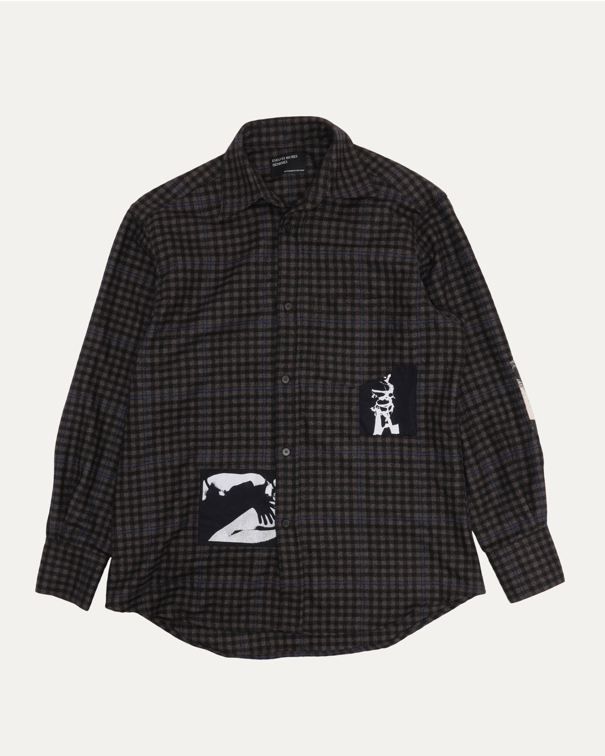 Merino Wool Assemblage Flannel Shirt
