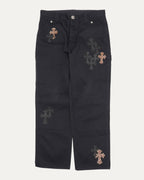 Cross Patch Carpenter Pants