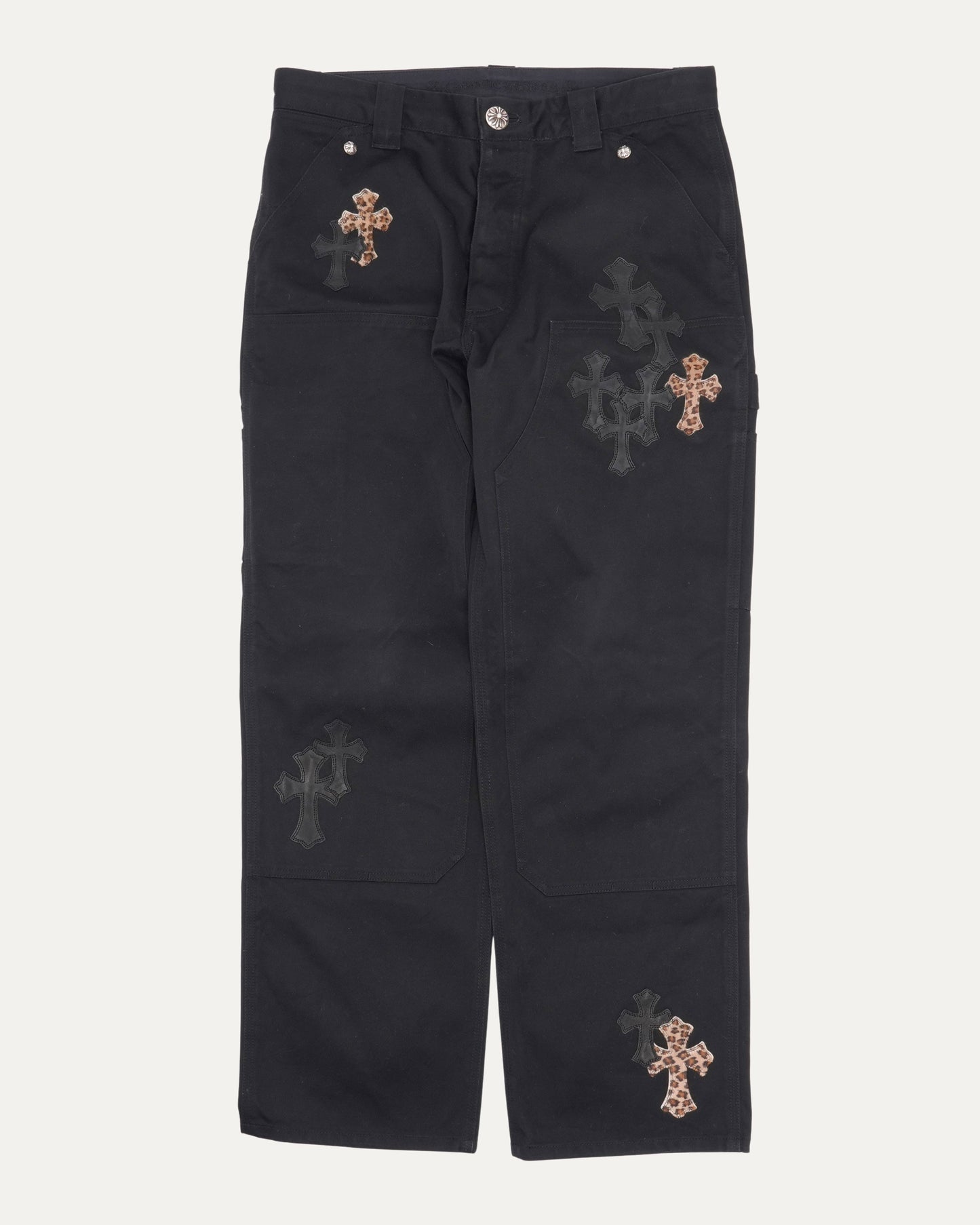 Cross Patch Carpenter Pants
