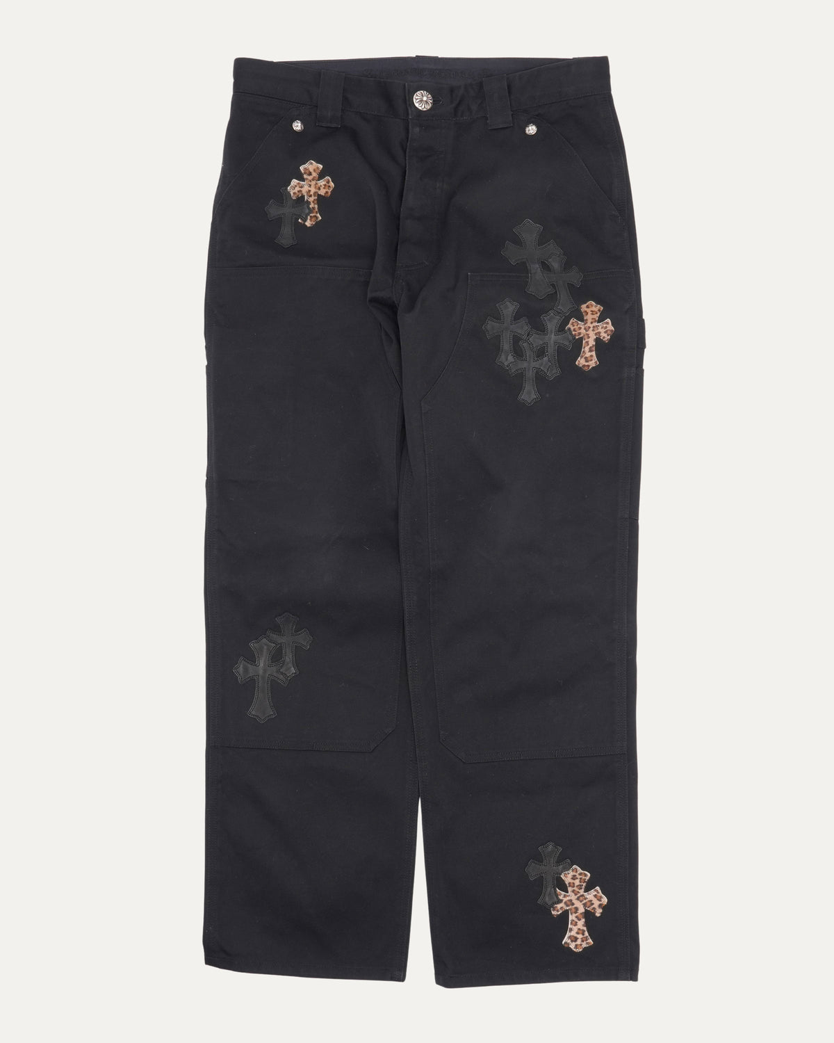 Cross Patch Carpenter Pants