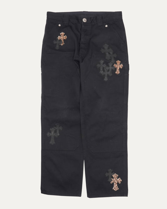 Cross Patch Carpenter Pants