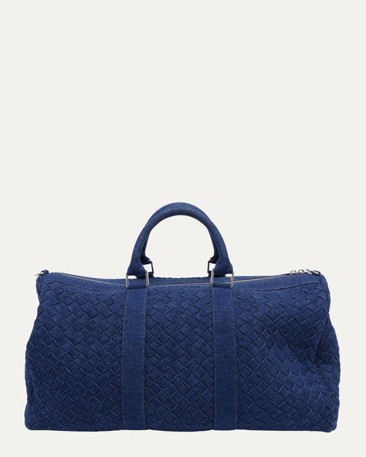 Denim Intrecciato Duffle