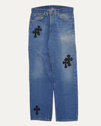 Levi's 505 Cross Patch Jeans