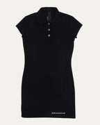 Vine Dagger Collared Mini Dress