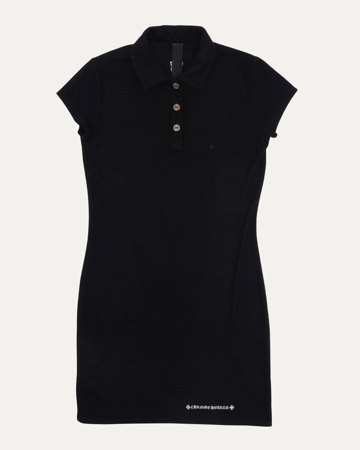 Vine Dagger Collared Mini Dress