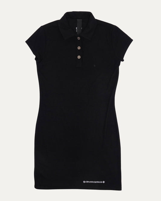 Vine Dagger Collared Mini Dress