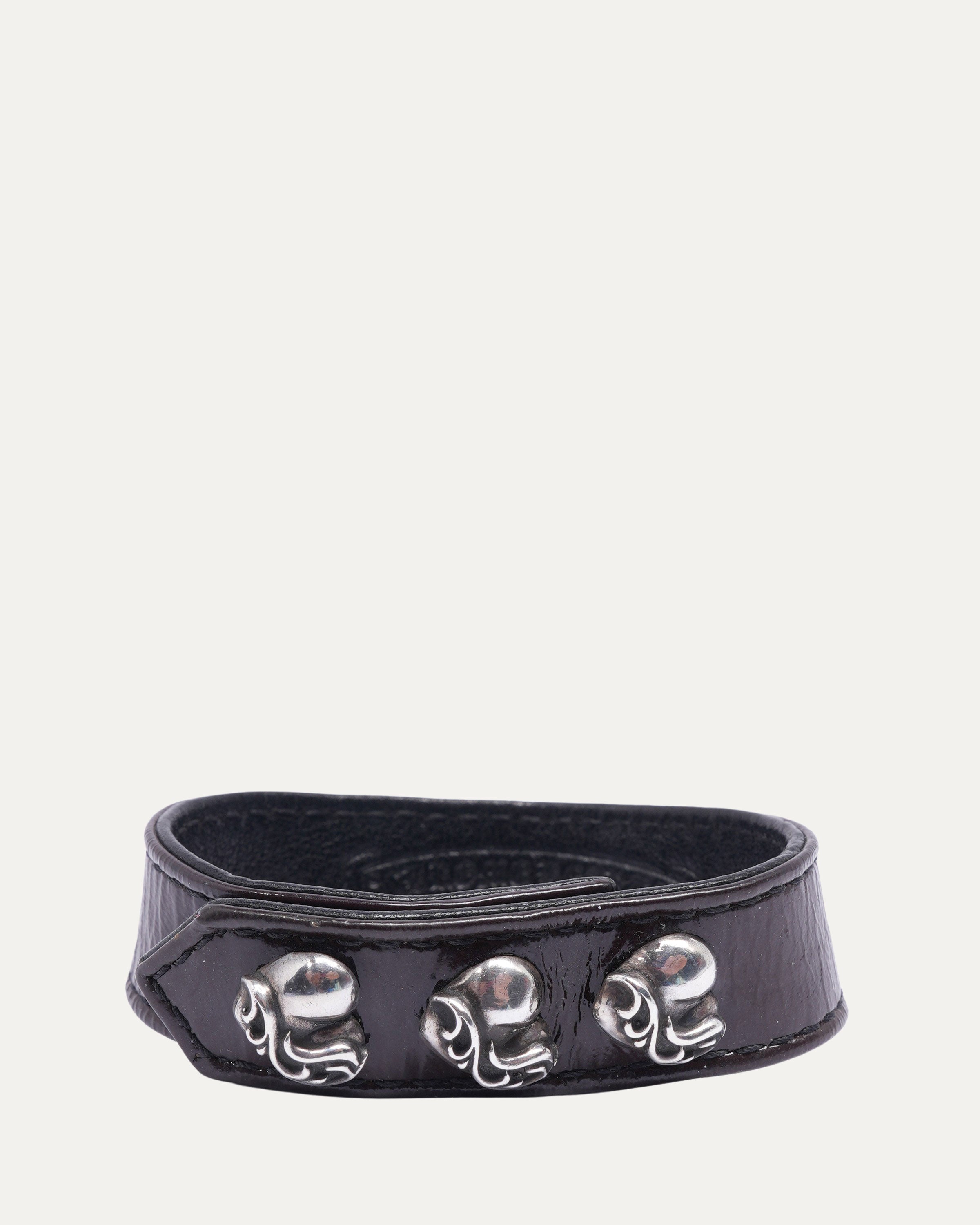 Leather Heart Bracelet