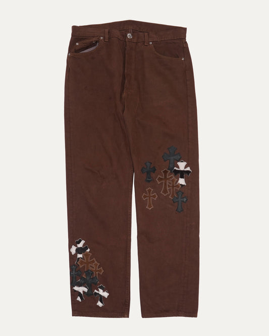 Levis Cross Patch 501 Jeans