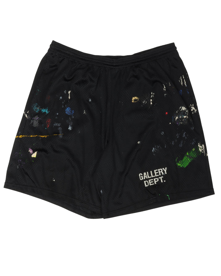 Paint Splatter Gym Shorts