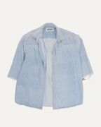 Denim Short Sleeve Kimono